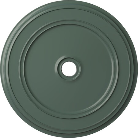 Ekena Millwork Classic Ceiling Medallion (Fits Canopies up to 5 1/2"), 41 1/8"OD x 4"ID x 2 1/8"P, Cloud Burst CM41CLCBF